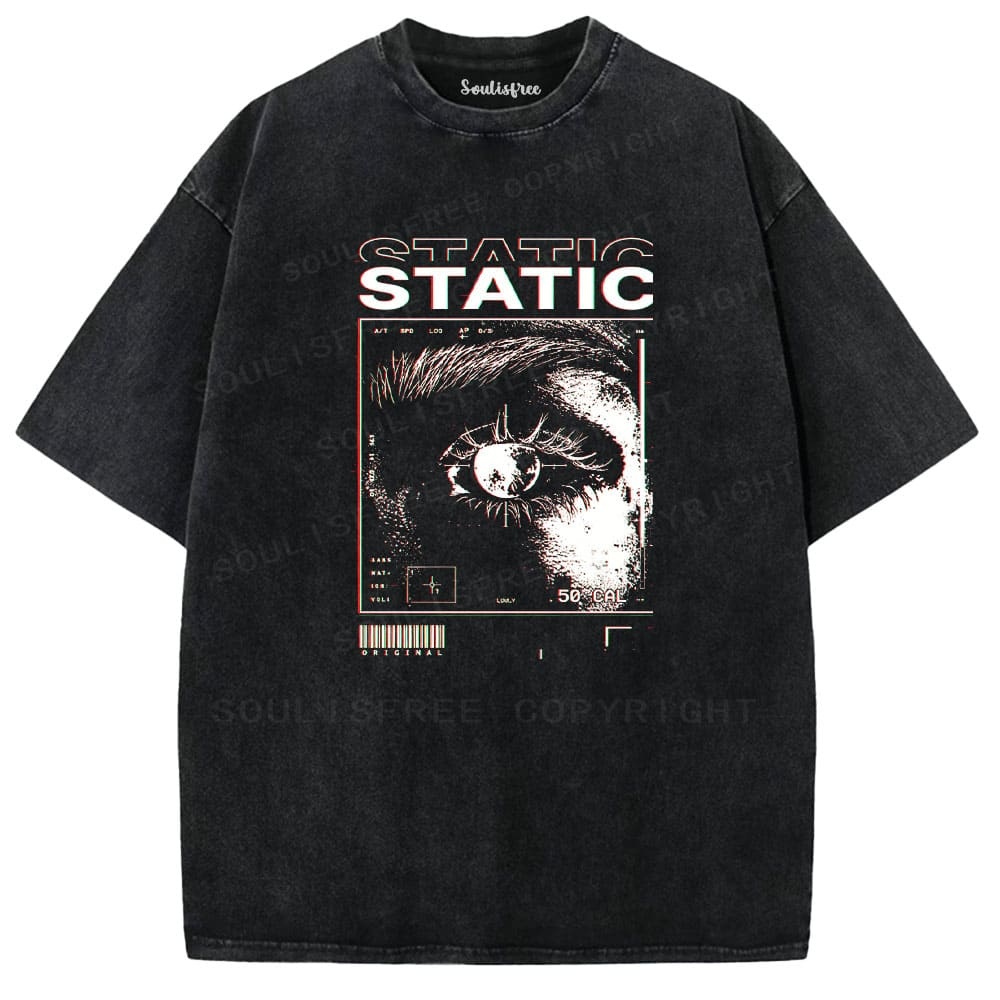 Designed Soulisfree  Washed Tee（水洗T模板） | Soulisfree