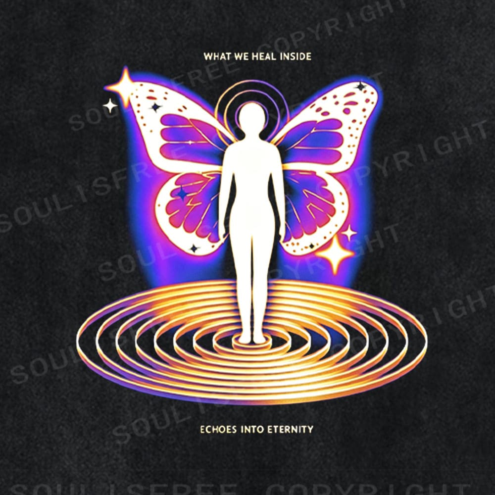 Soulistree Butterfly Effect of the Soul Washed Tee