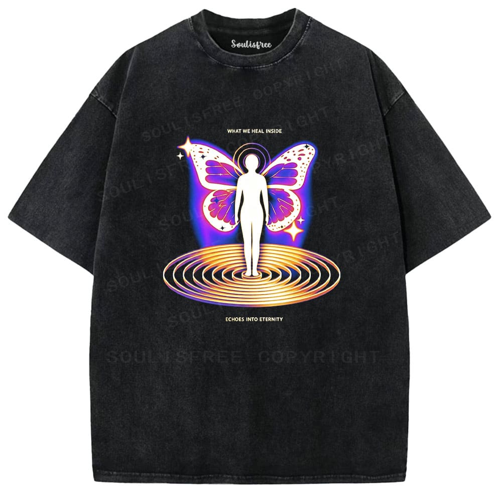 Soulistree Butterfly Effect of the Soul Washed Tee