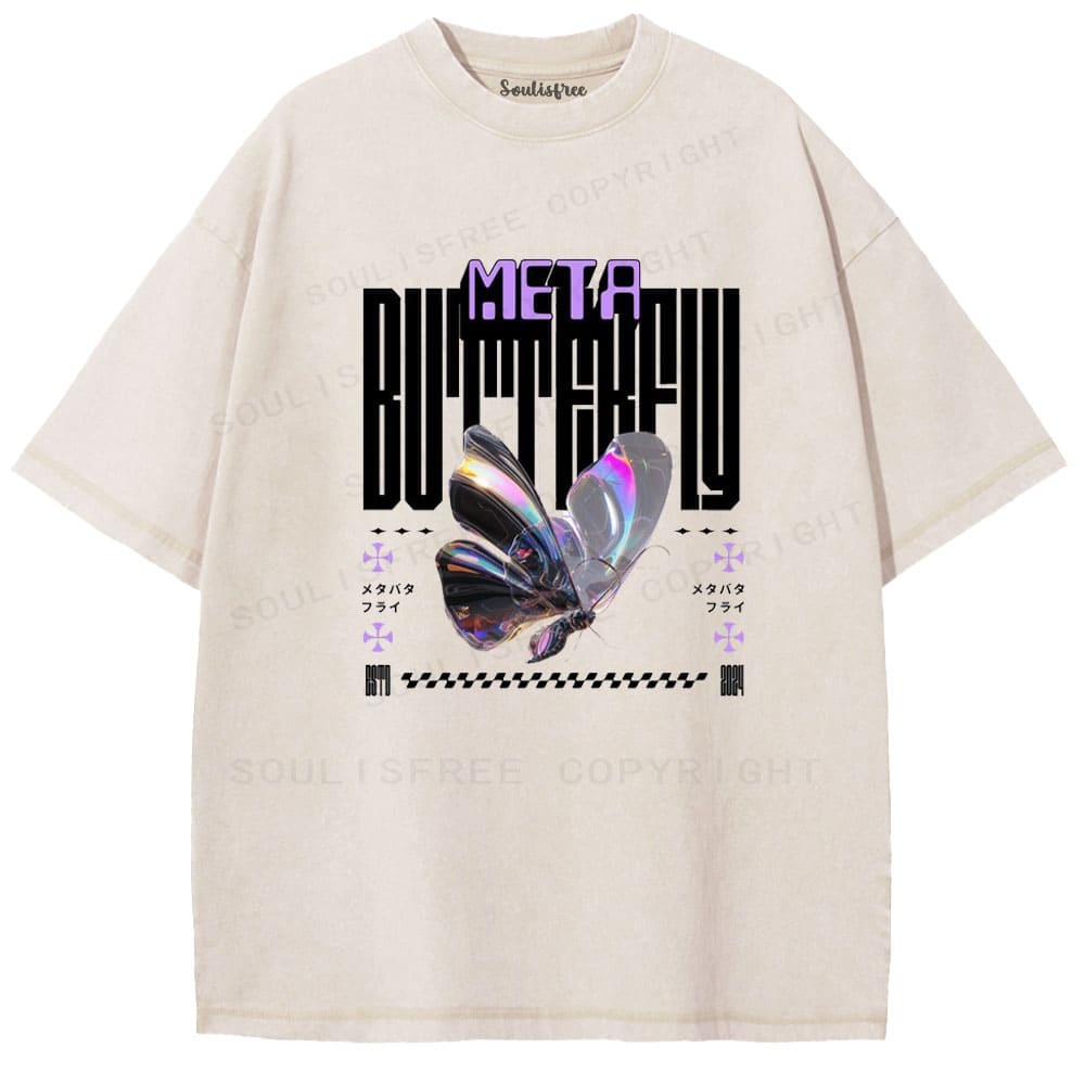 Designed Soulisfree  Washed Tee（水洗T模板） | Soulisfree