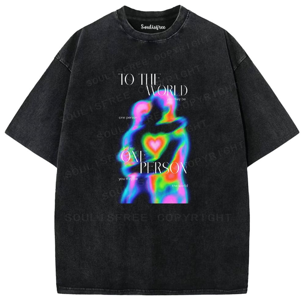 Designed Soulisfree  Washed Tee（水洗T模板） | Soulisfree