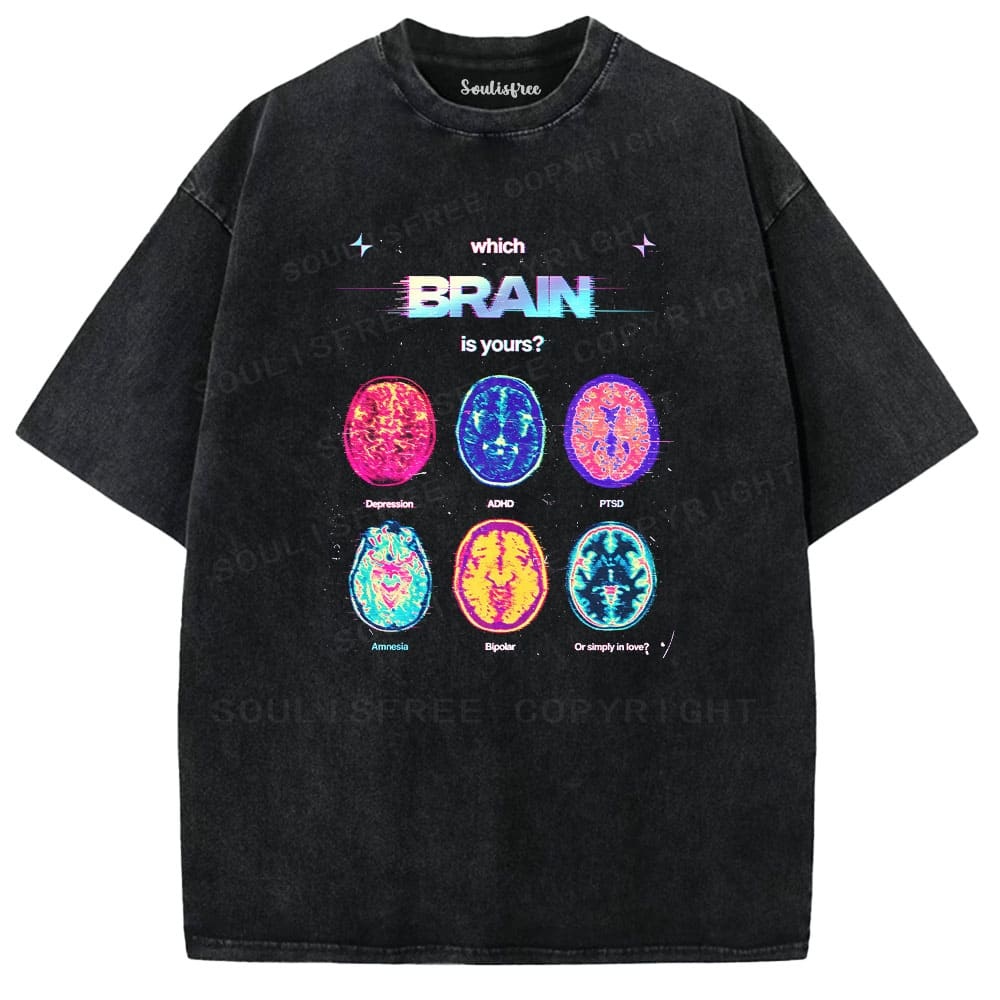 Designed Soulisfree  Washed Tee（水洗T模板） | Soulisfree