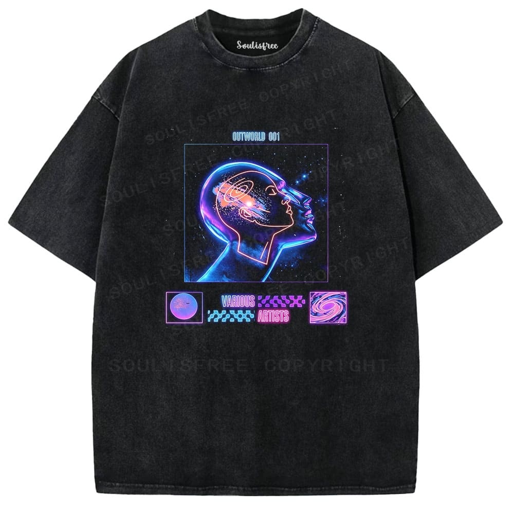 Designed Soulisfree  Washed Tee（水洗T模板） | Soulisfree