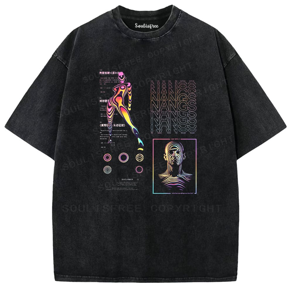 Soulisfree Digital Human Archive Washed Tee
