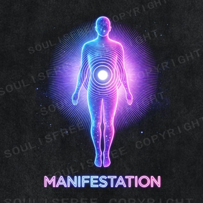 Soulisfree Manifestation Energy Washed Tee