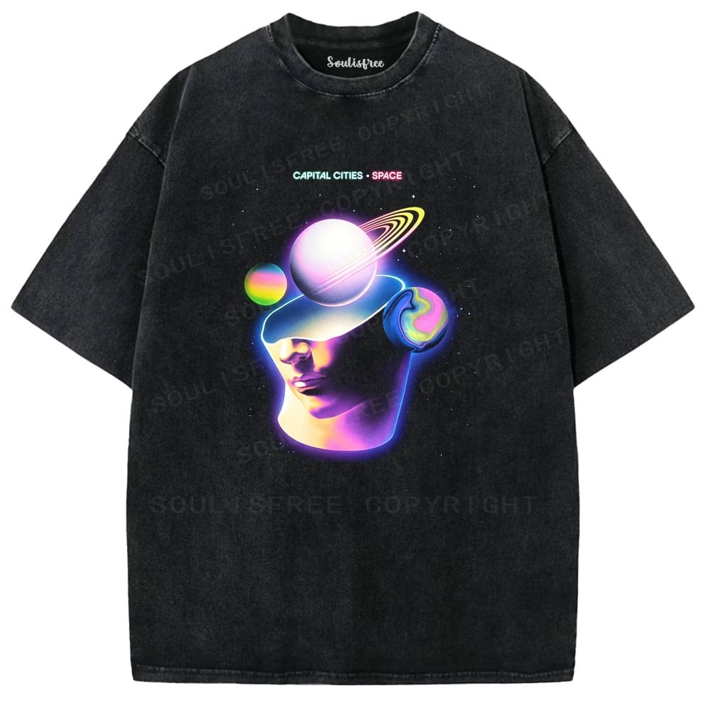 Designed Soulisfree  Washed Tee（水洗T模板） | Soulisfree