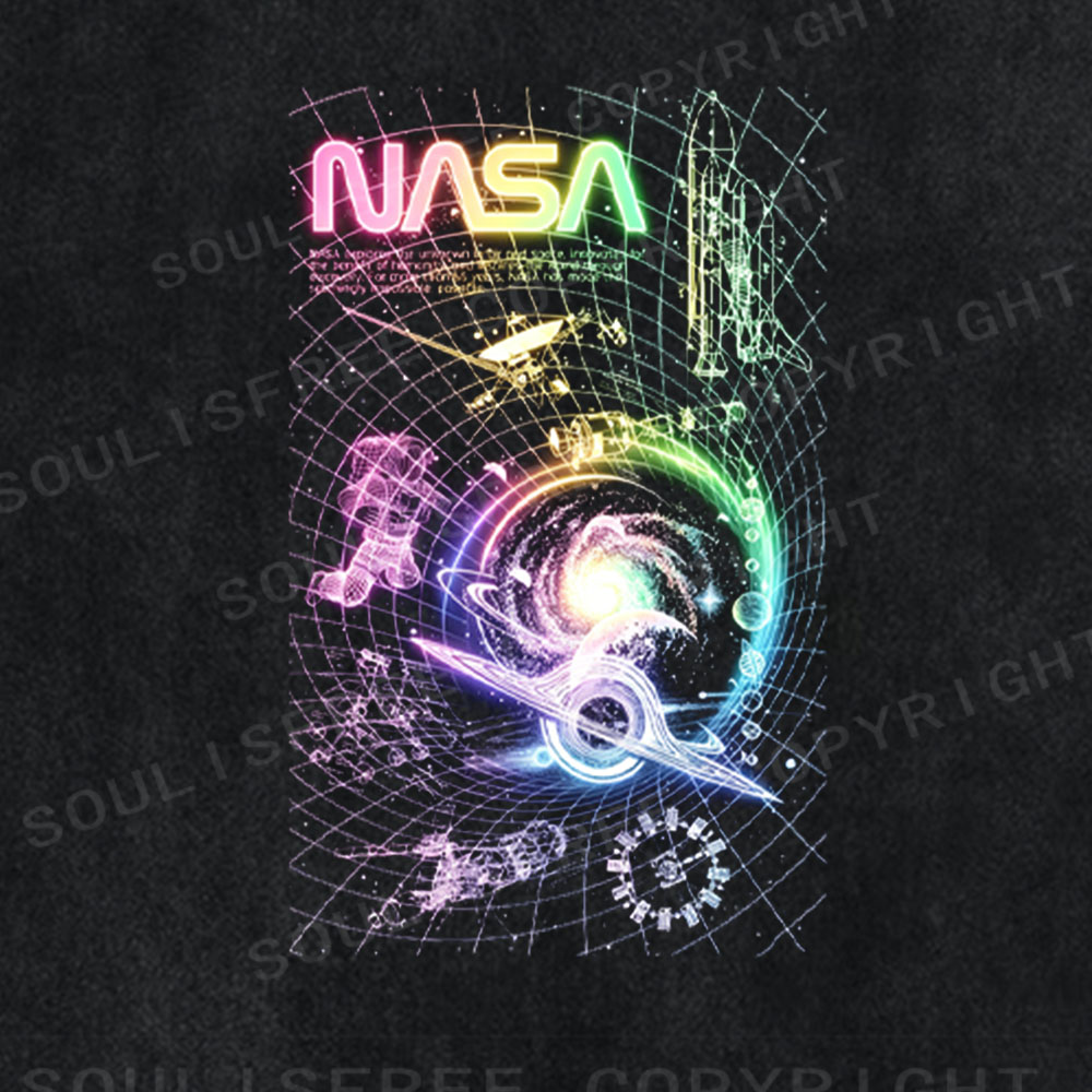 Soulisfree The Future of Exploration Washed Tee