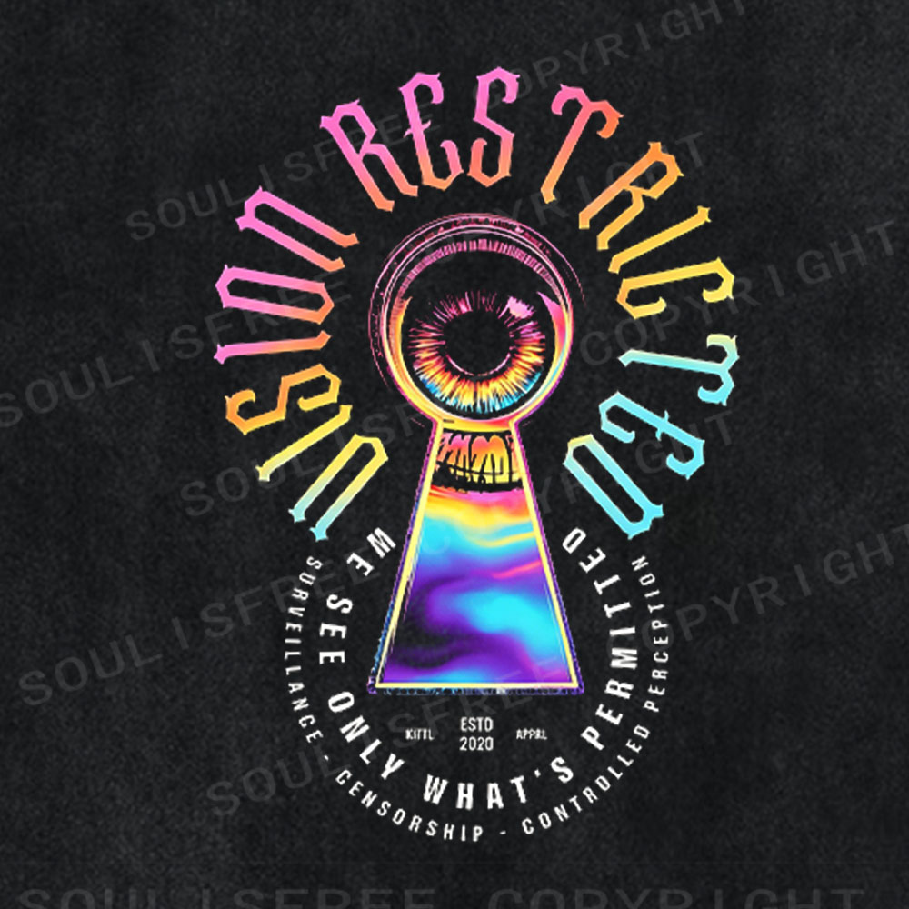 Soulisfree The Permitted View Washed Tee