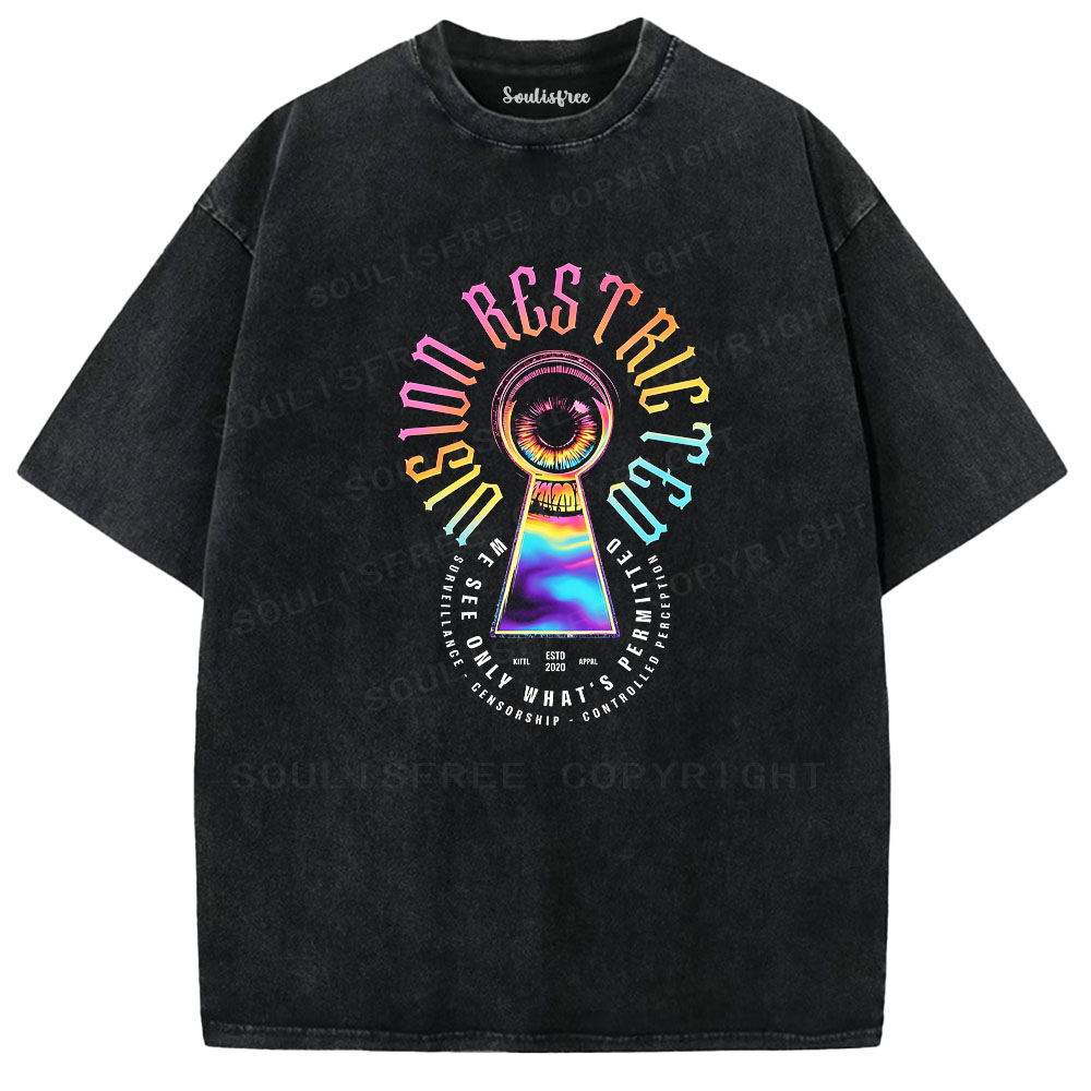 Soulisfree The Permitted View Washed Tee