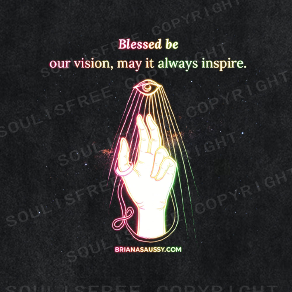 Soulisfree All-Seeing Hand Washed Tee