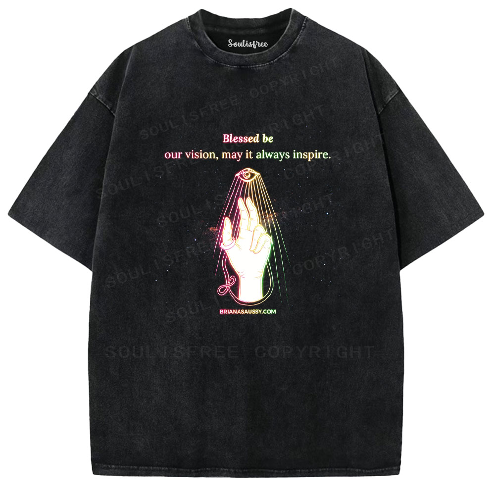 Soulisfree All-Seeing Hand Washed Tee