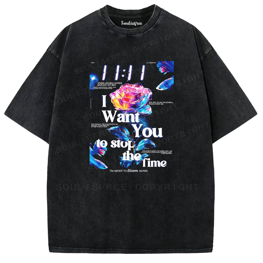 Designed Soulisfree  Washed Tee（水洗T模板） | Soulisfree