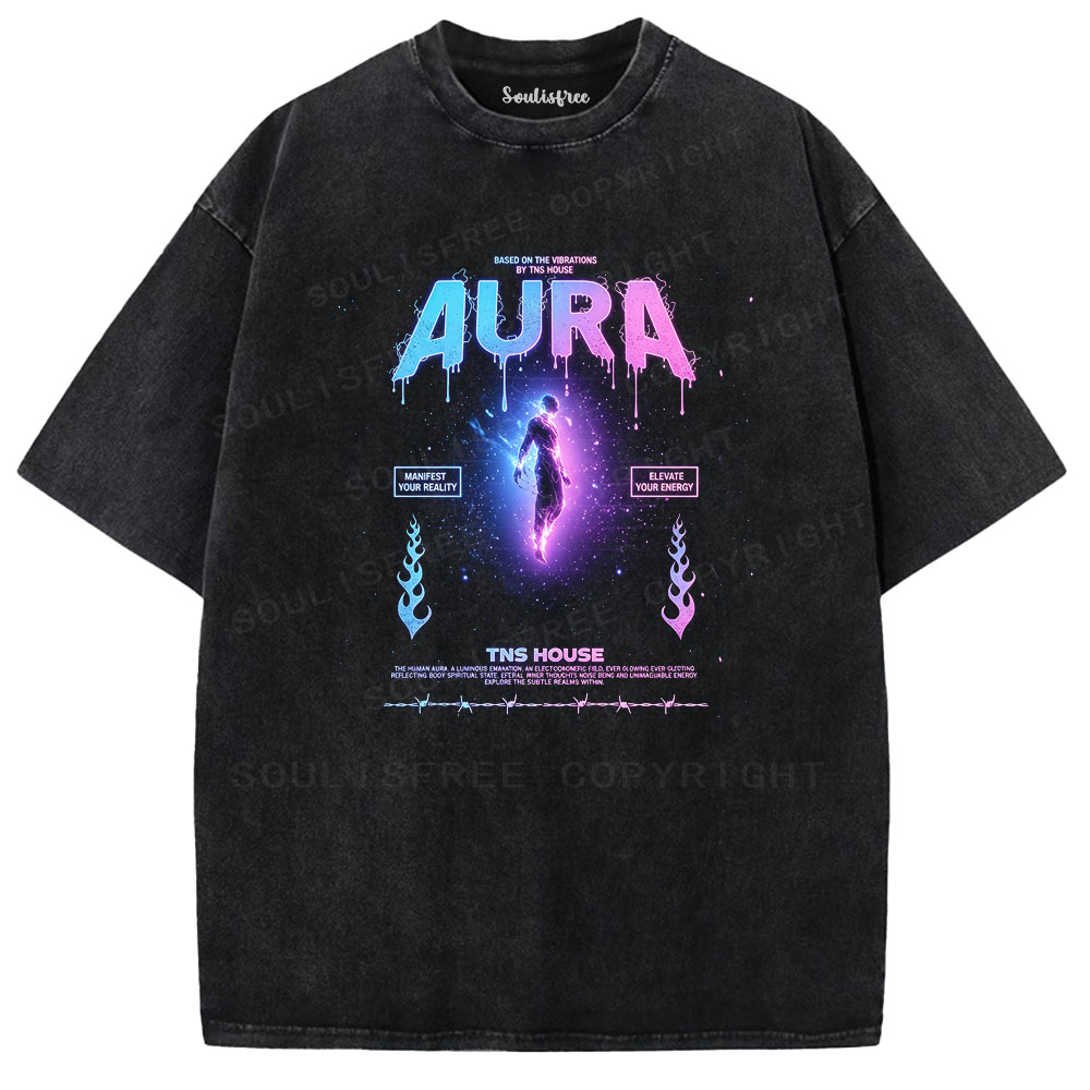 Soulisfree Manifest Your Reality Washed Tee