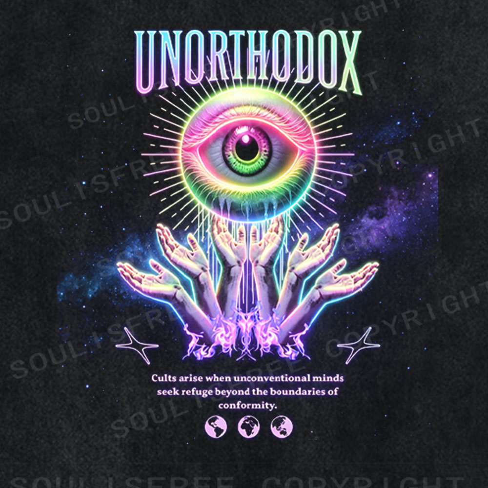 Soulisfree The Path of Unconventional Minds Washed Tee