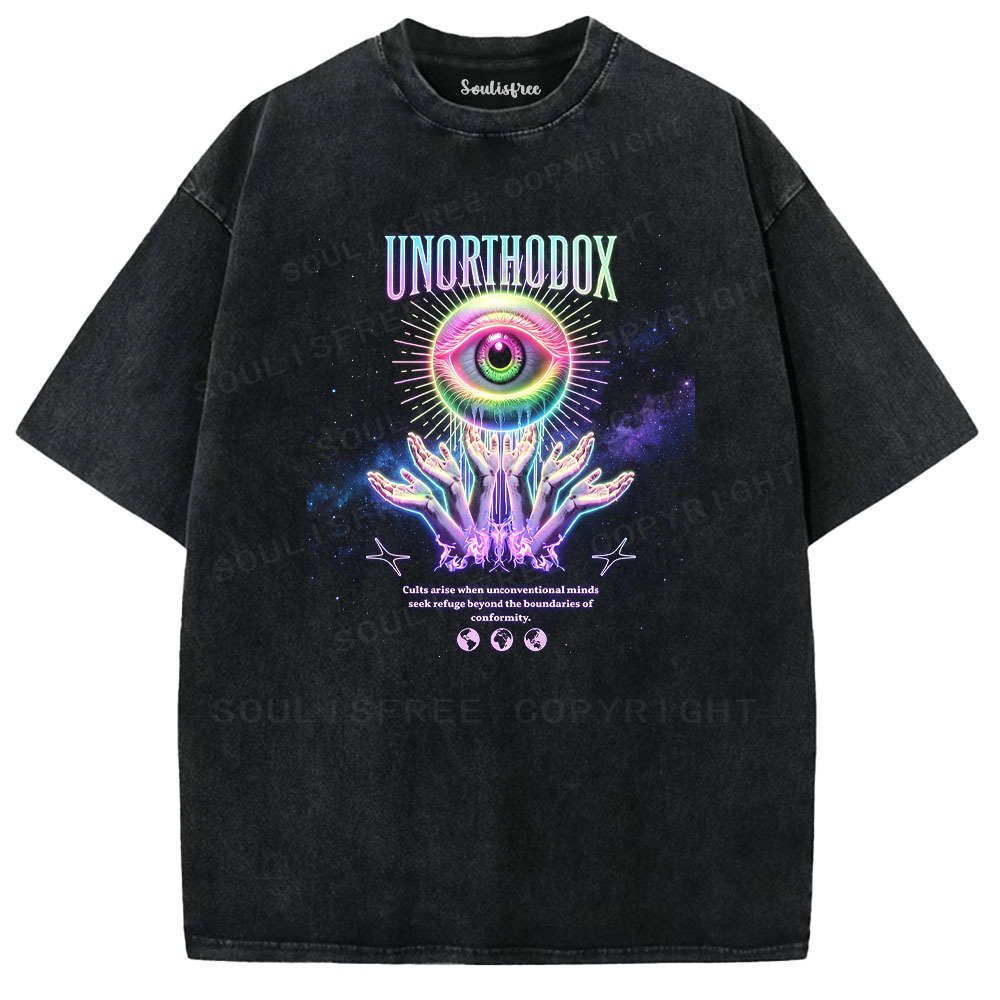 Designed Soulisfree  Washed Tee（水洗T模板） | Soulisfree