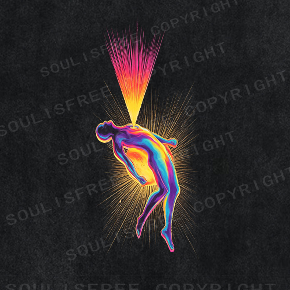 Soulisfree The Explosion of Consciousness Washed Tee