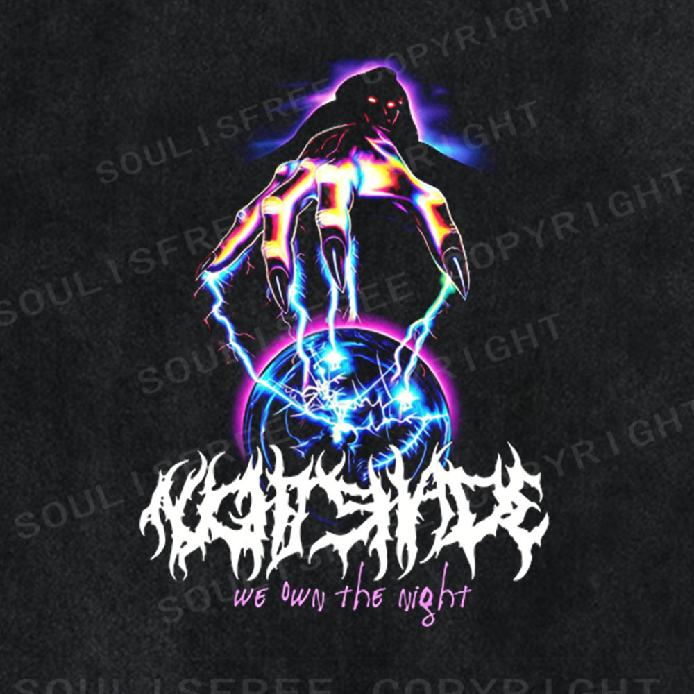 Soulisfree We Own The Night Washed Tee