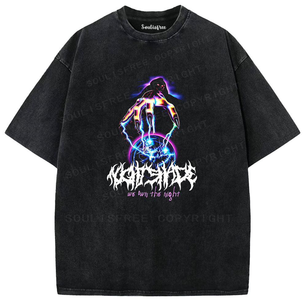 Designed Soulisfree  Washed Tee（水洗T模板） | Soulisfree