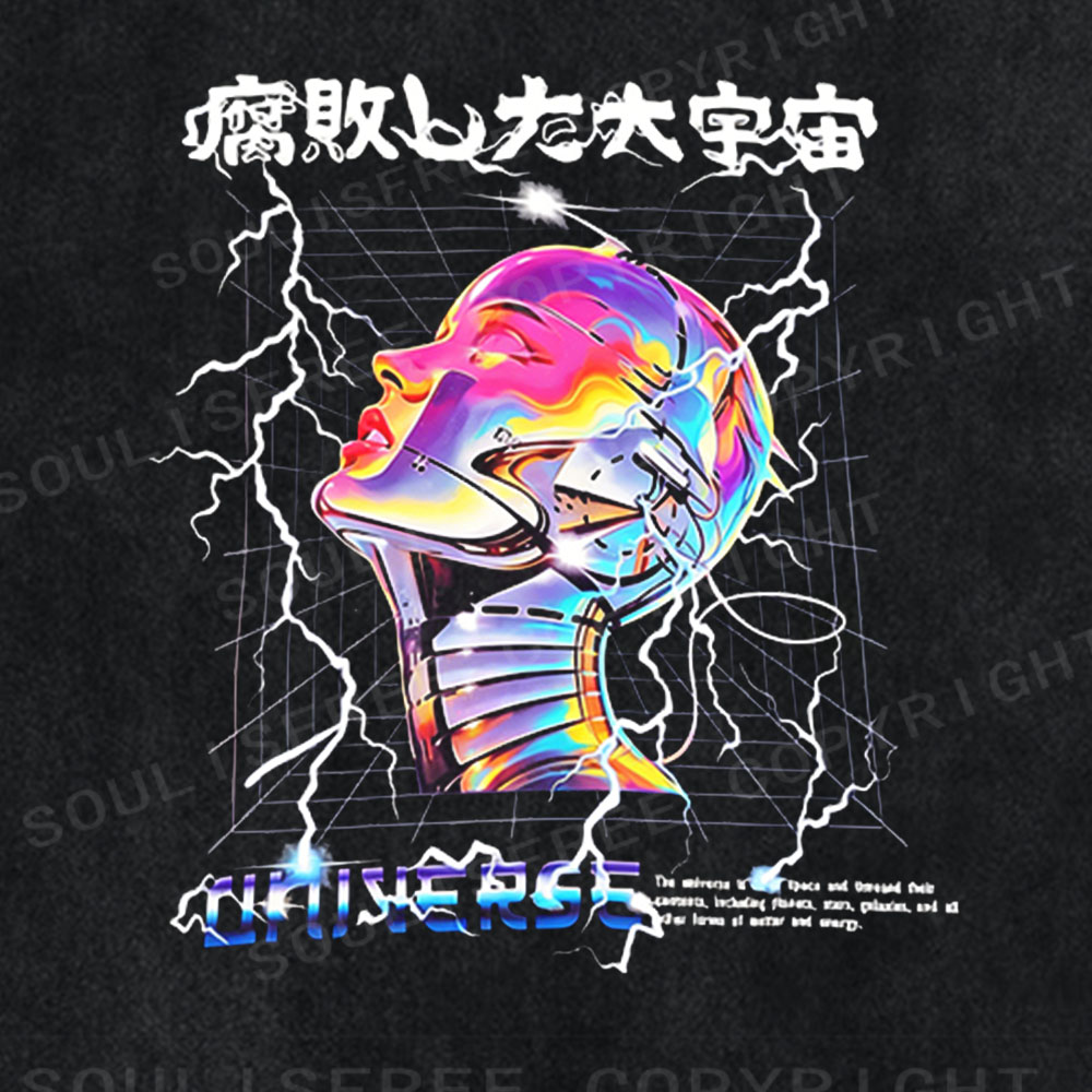 Soulisfree The Beauty of Entropy Washed Tee