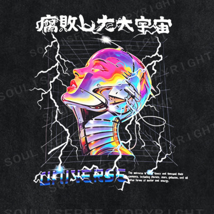 Soulisfree The Beauty of Entropy Washed Tee