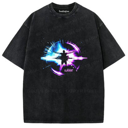 Soulisfree Beyond the Boundary Washed Tee