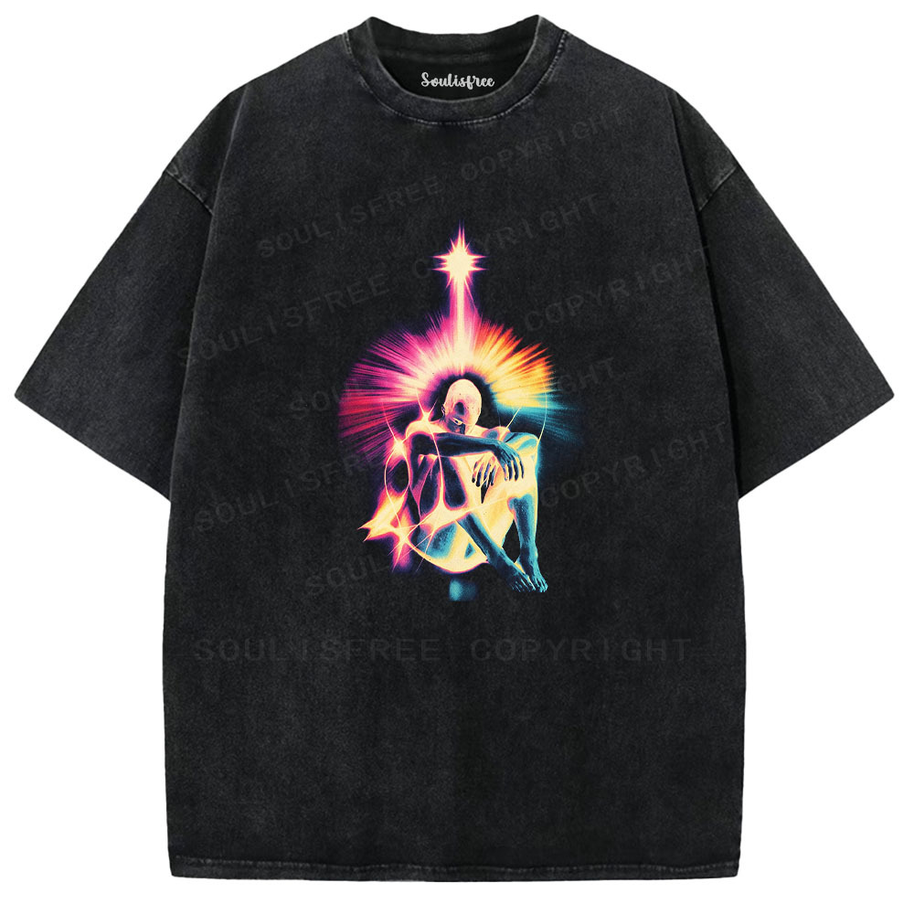 Designed Soulisfree  Washed Tee（水洗T模板） | Soulisfree