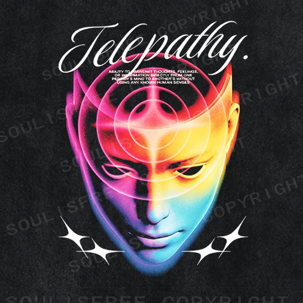 Soulisfree The Power of Thought Washed Tee