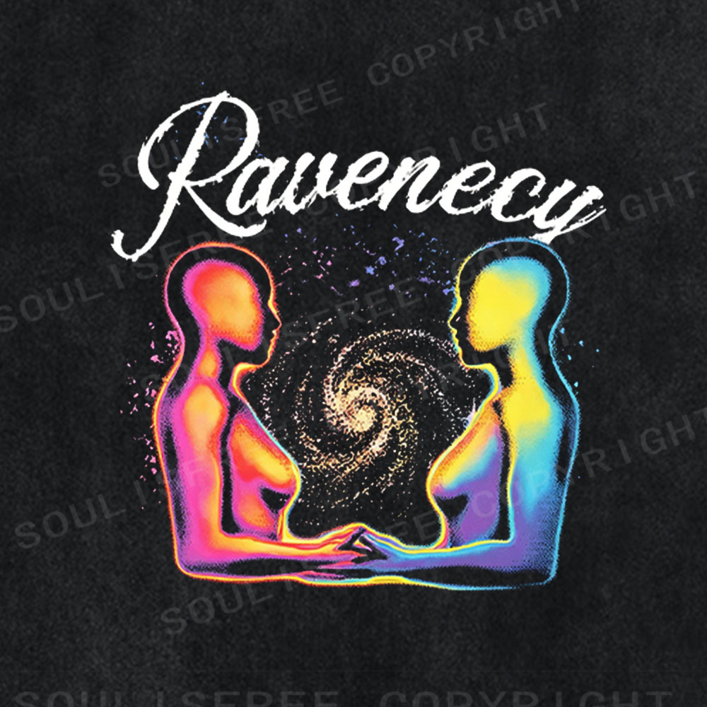 Soulisfree When Two Minds Become One Washed Tee