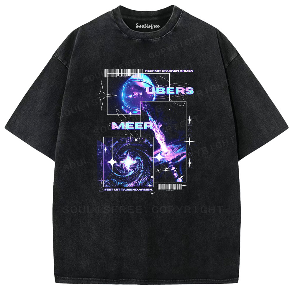 Designed Soulisfree  Washed Tee（水洗T模板） | Soulisfree