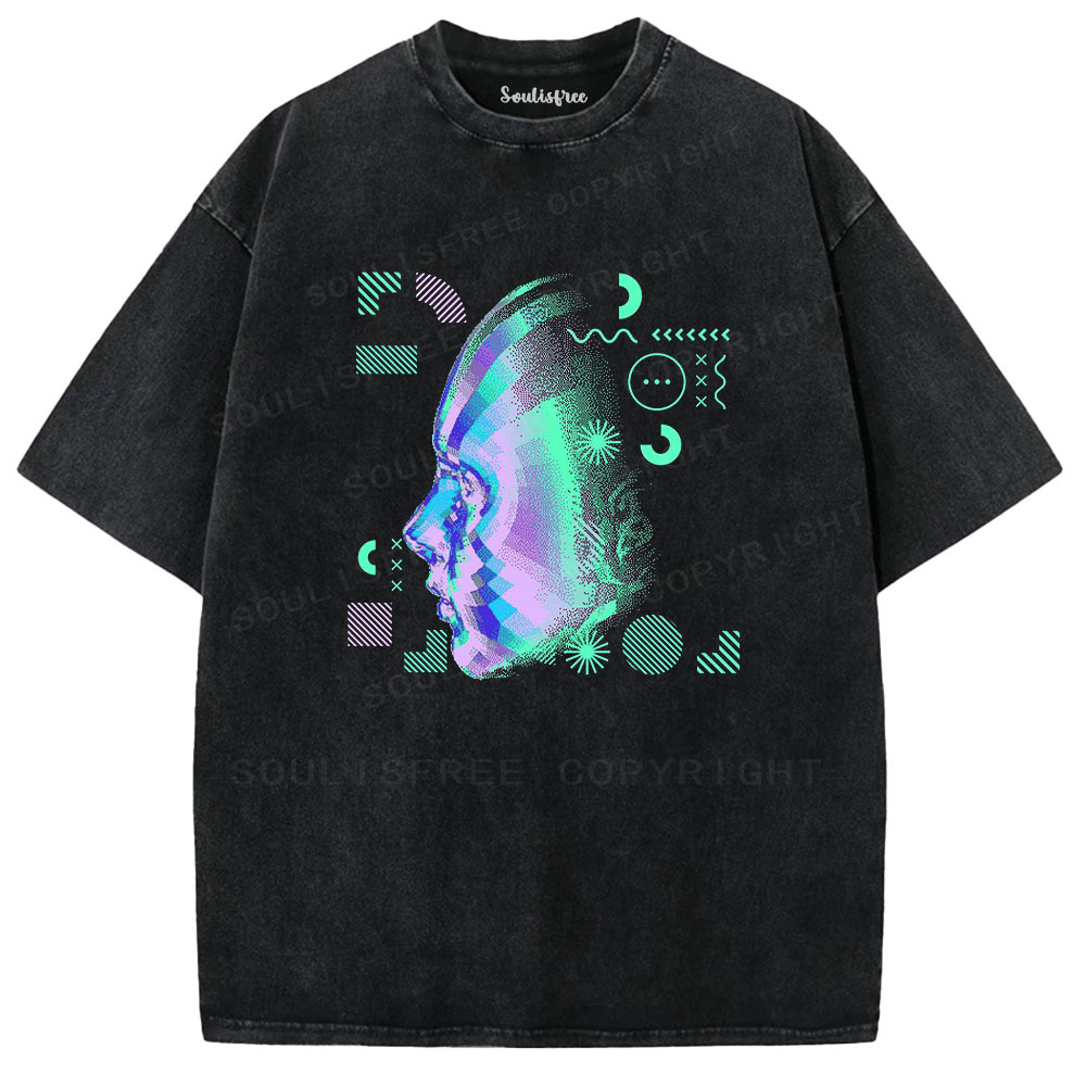 Designed Soulisfree  Washed Tee（水洗T模板） | Soulisfree