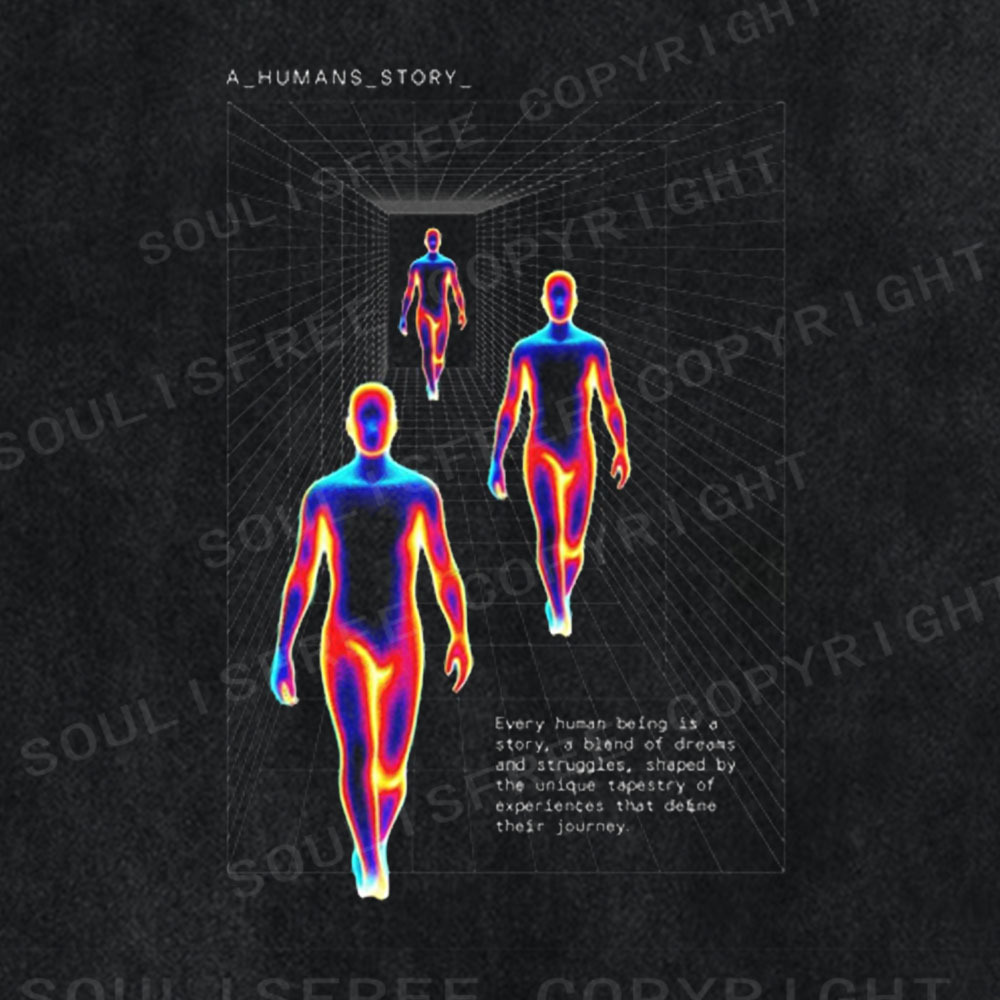 Soulisfree Thermal Human Journey Washed Tee