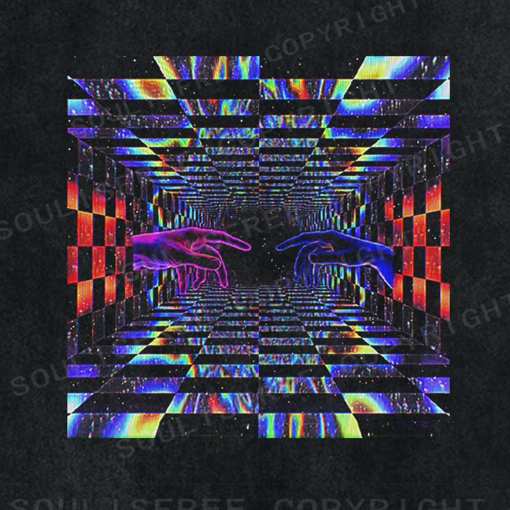 Soulisfree When Realities Collide Washed Tee