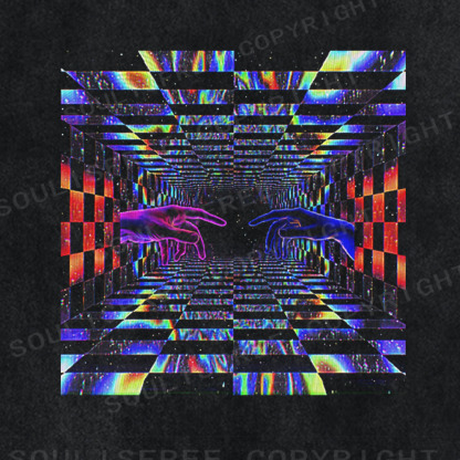 Soulisfree When Realities Collide Washed Tee