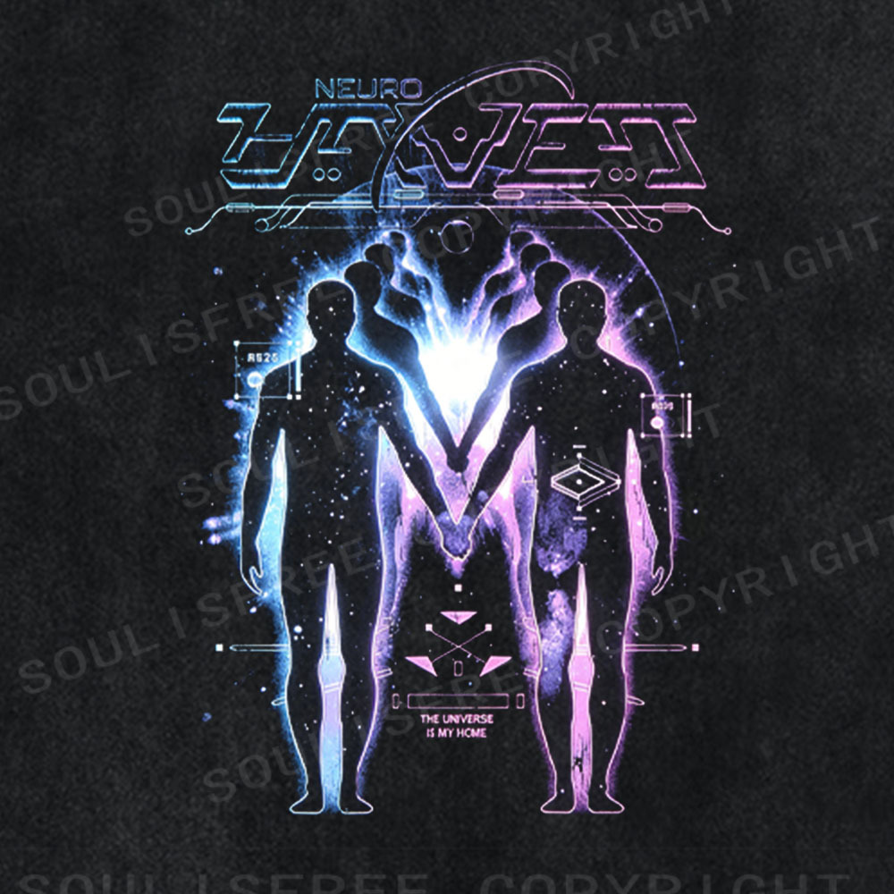 Soulisfree Cosmic Connection Washed Tee