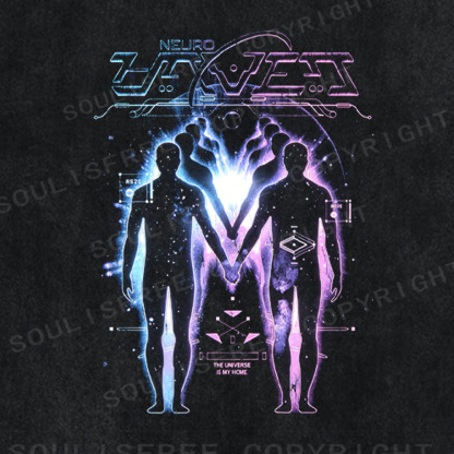 Soulisfree Cosmic Connection Washed Tee