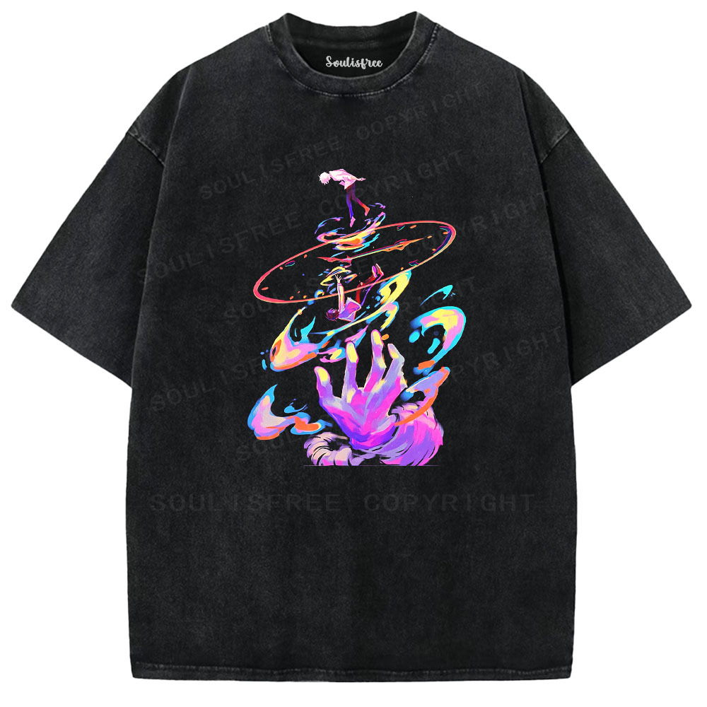 Designed Soulisfree  Washed Tee（水洗T模板） | Soulisfree