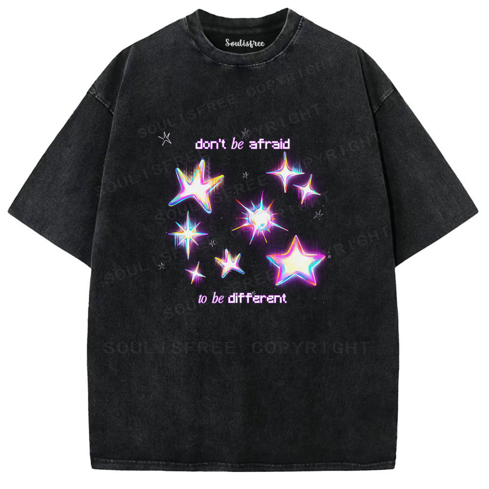 Soulisfree The Beauty of Difference Washed Tee