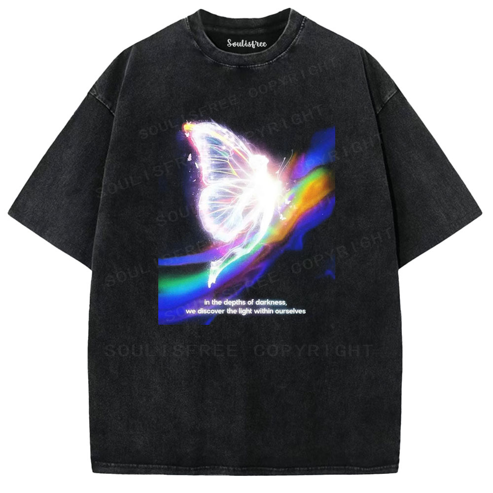 Designed Soulisfree  Washed Tee（水洗T模板） | Soulisfree