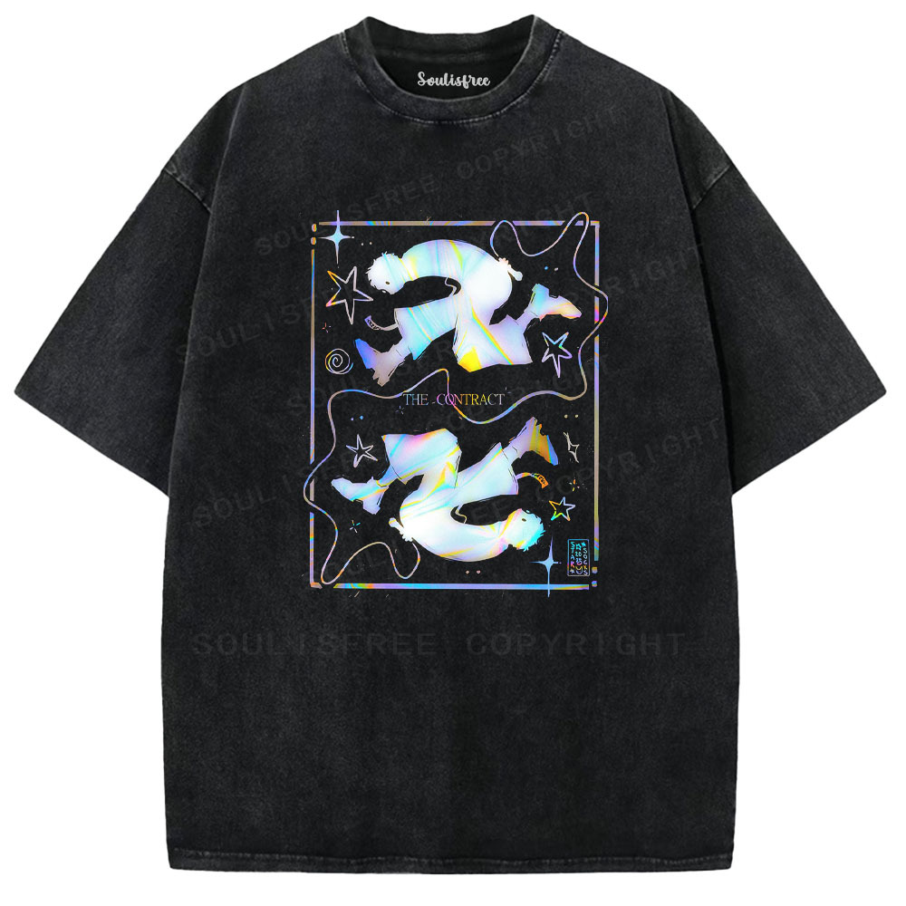 Designed Soulisfree  Washed Tee（水洗T模板） | Soulisfree
