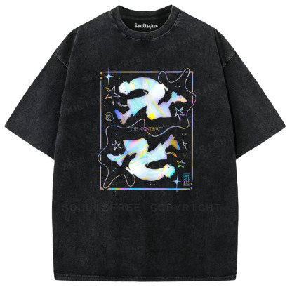 Soulisfree Floating in the Void Washed Tee