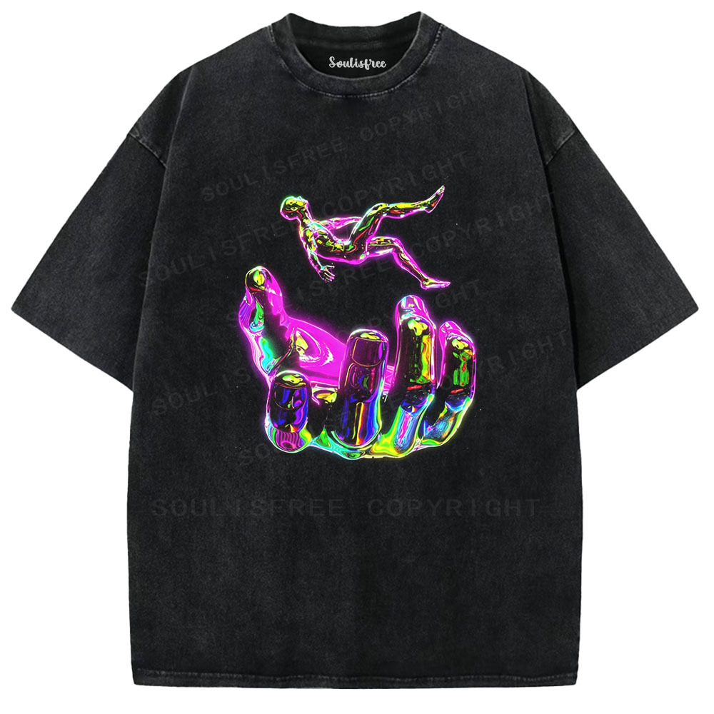 Designed Soulisfree  Washed Tee（水洗T模板） | Soulisfree