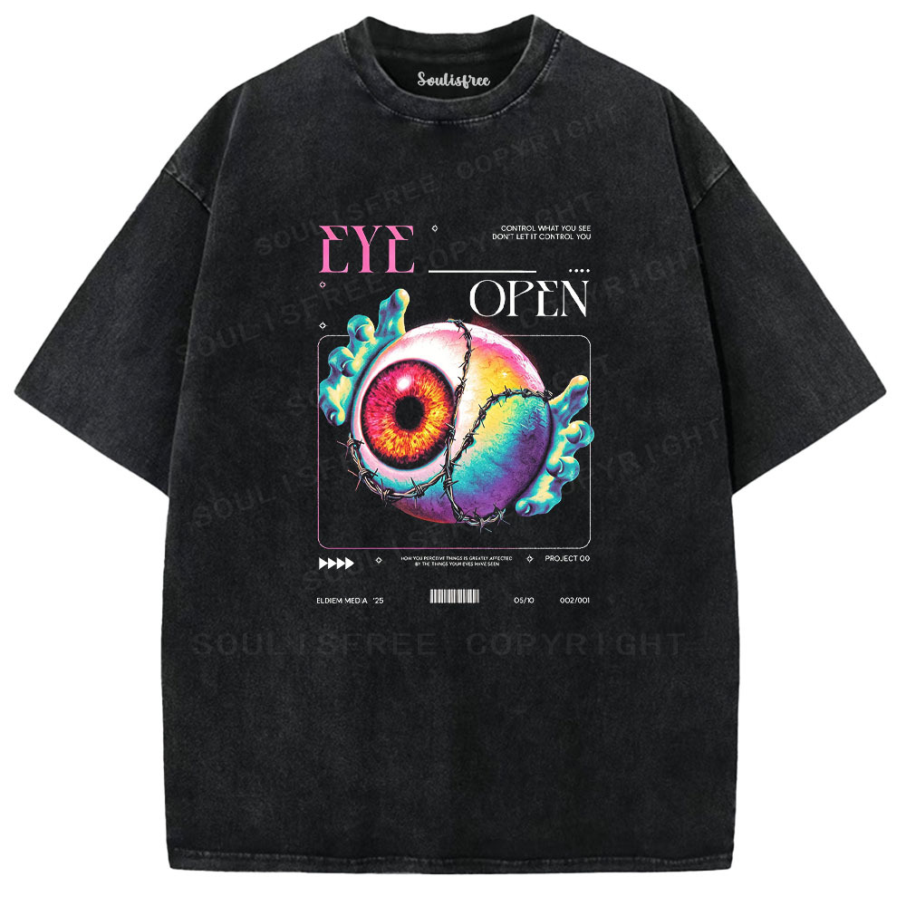 Designed Soulisfree  Washed Tee（水洗T模板） | Soulisfree