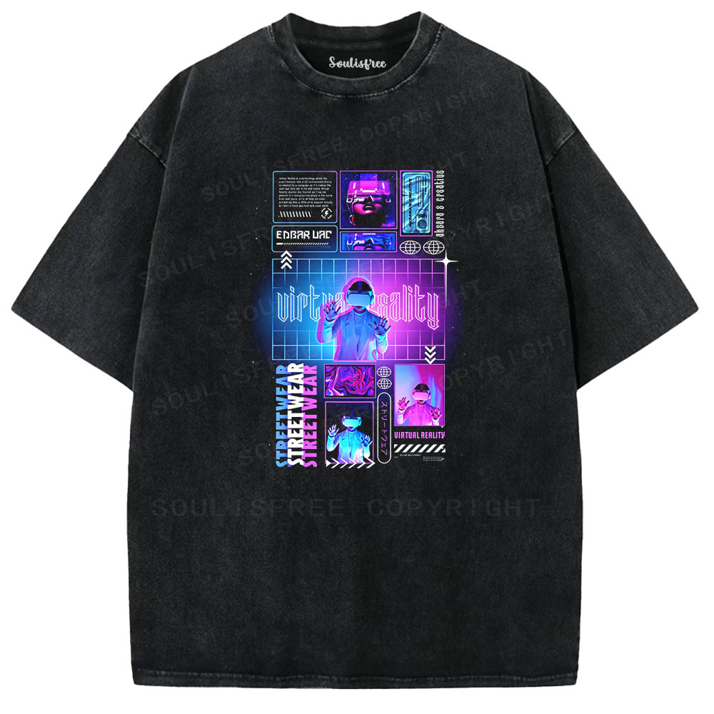 Designed Soulisfree  Washed Tee（水洗T模板） | Soulisfree