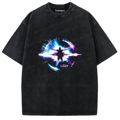Soulisfree Soul Awakening Graphic Washed Tee