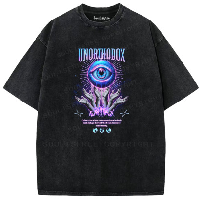 Soulisfree Beyond Conformity Aesthetic Washed Tee