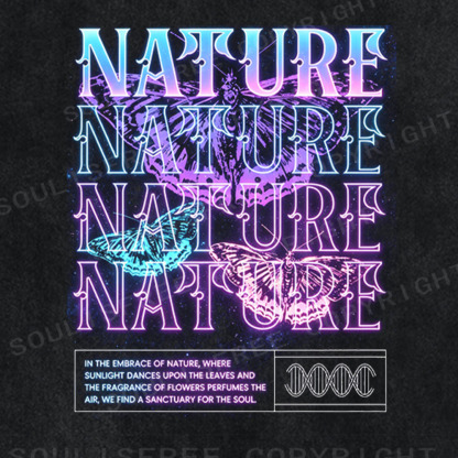 Soulisfree Nature's Code Aesthetic Washed Tee