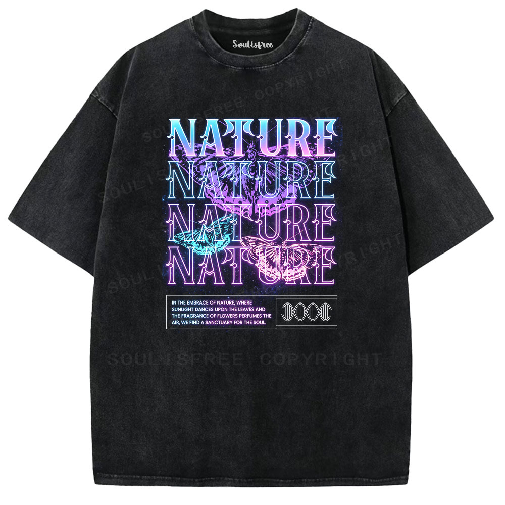 Designed Soulisfree  Washed Tee（水洗T模板） | Soulisfree