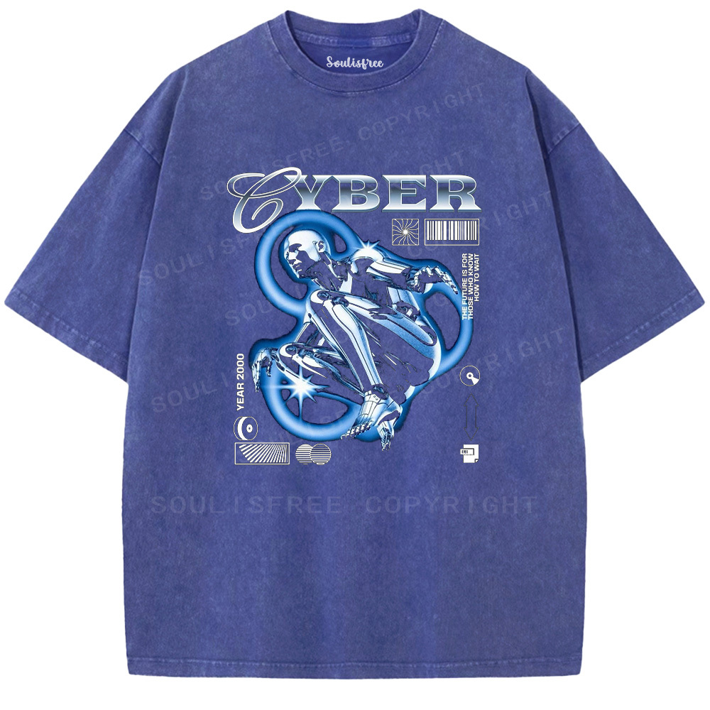 Designed Soulisfree  Washed Tee（水洗T模板） | Soulisfree