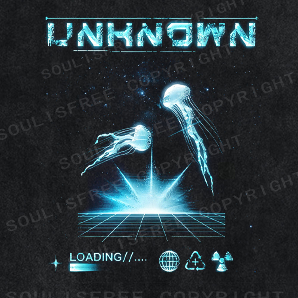 Soulisfree Unknown Loading Graphic Washed Tee