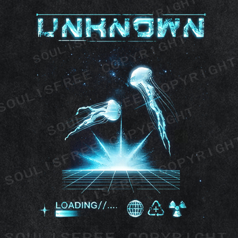 Soulisfree Unknown Loading Graphic Washed Tee